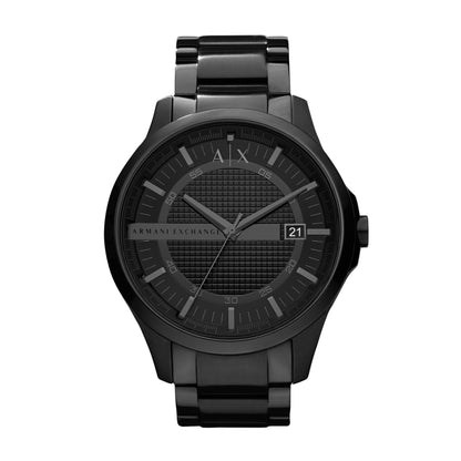 HOTA|X Armani Exchange Men's Watch, Three-Hand Stainless Steel Watch for Men