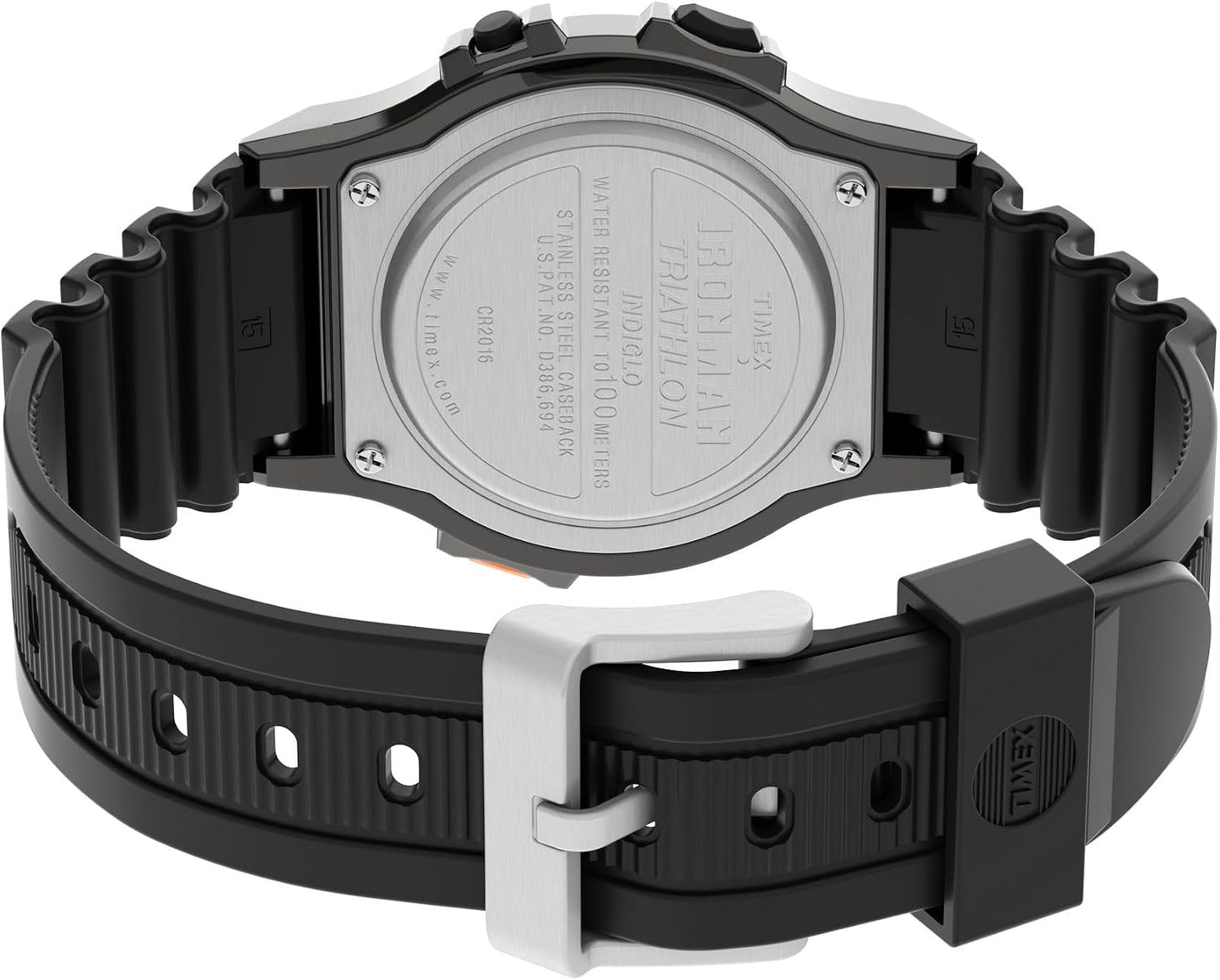 HOTTimex Men's Ironman Classic 42mm Watch - Black Strap Digital Dial Gray Case