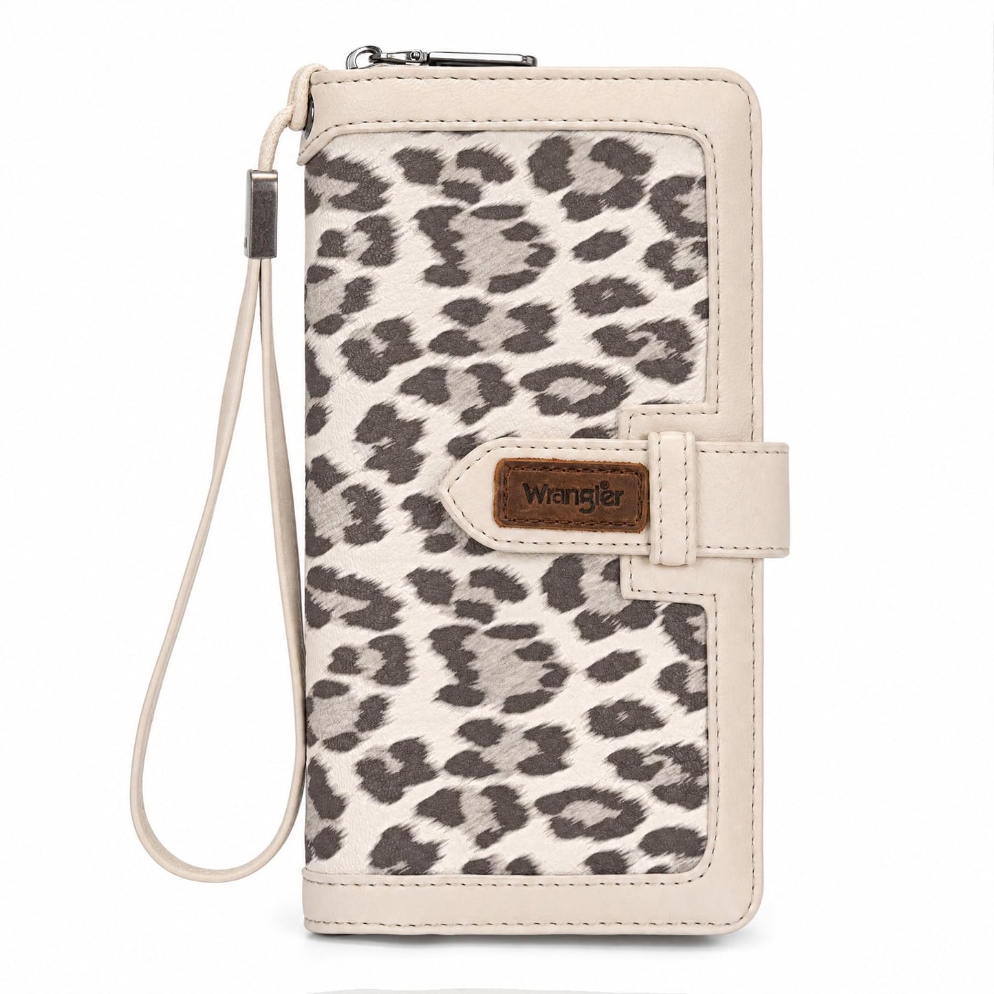 HOTX Wrangler Women's Wallets Bifold Wristlet Wallets for Women Large Capacity Credit Card Wallet with ID Window