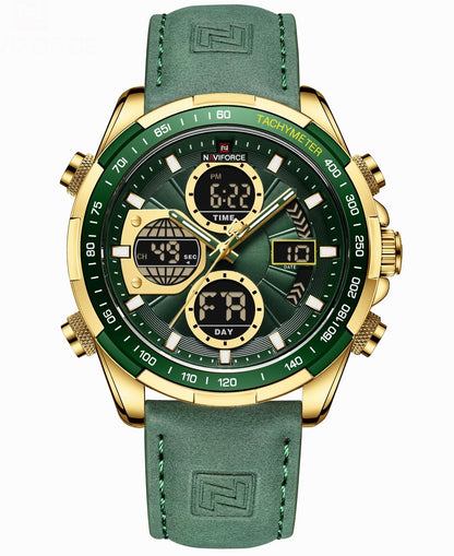 HOTAIMES Watch for Men Sport Military Waterproof Chronograph Mens Watches Analog Quartz Big Face Classic Stylish Fashion Casual Designer Business Work Wrist Watch Elegant Gift for Men