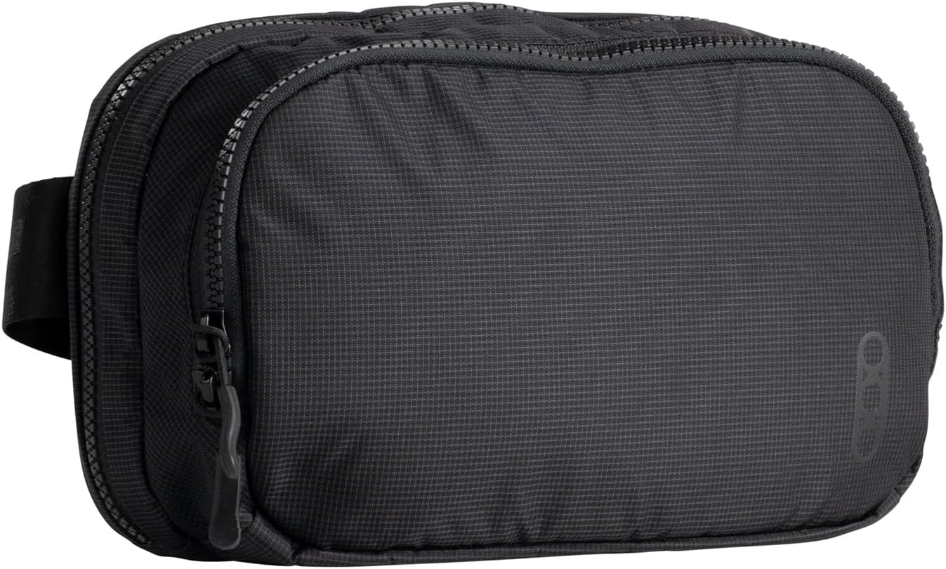 HOTEberlestock Fade Flex - Concealed Carry Waist Bag - Tactical Men's Fanny Pack with Adjustable Waist Belt - 10” W x 6”H x 3” D - Black