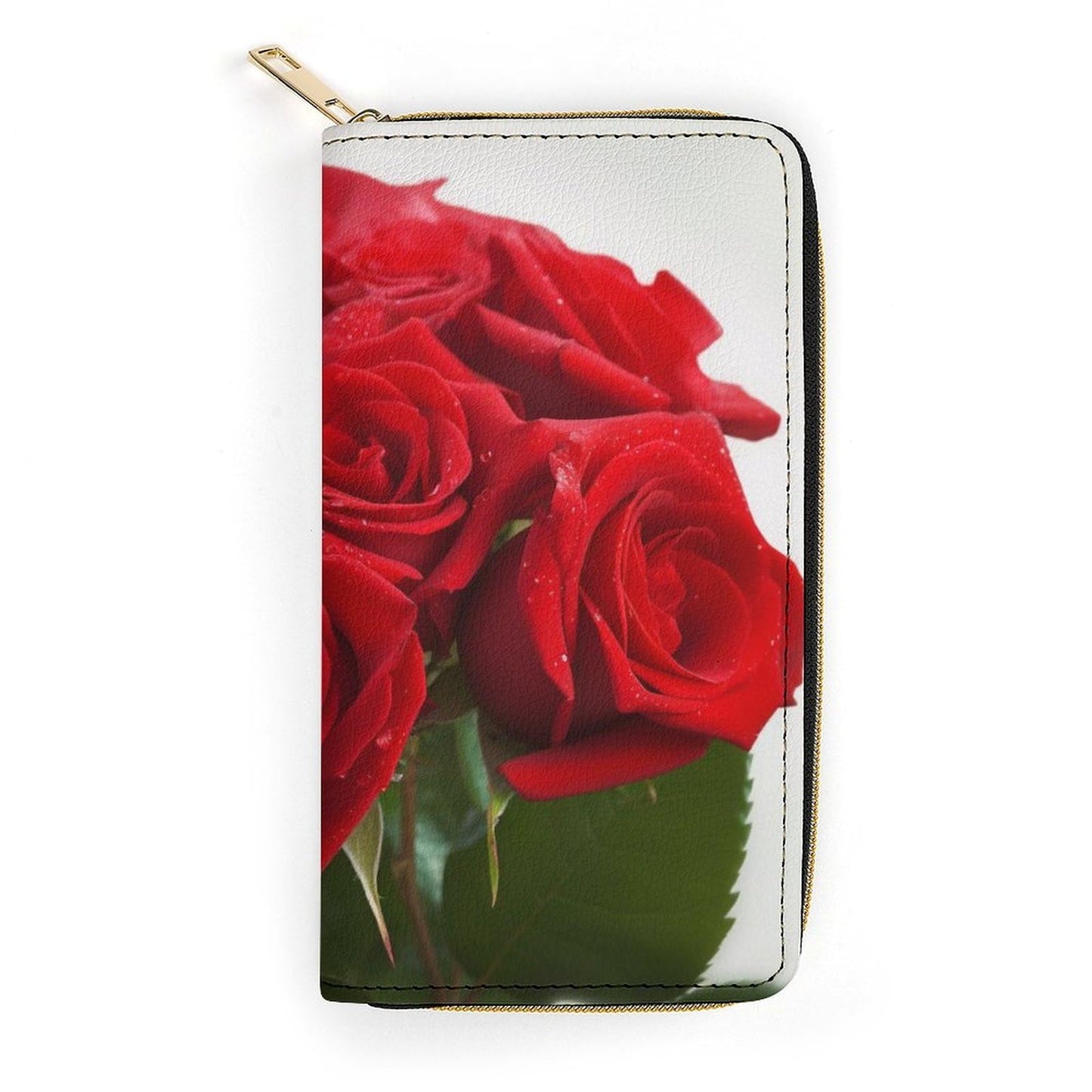 HOTTie Dye Rainbow Print Long Wallet for Women Men PU Leather Card Holder Organizer with Zipper Coin Pocket & Cash Slots