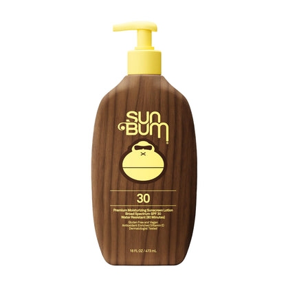 HOTSun Bum Original SPF 50 Sunscreen Body Lotion - Broad Spectrum Moisturizing Sunscreen with Vitamin E - Hawaii 104 Act Compliant (Made without Octinoxate & Oxybenzone) - 8 oz
