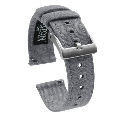 HOTBARTON Canvas Quick Release Watch Band Straps
