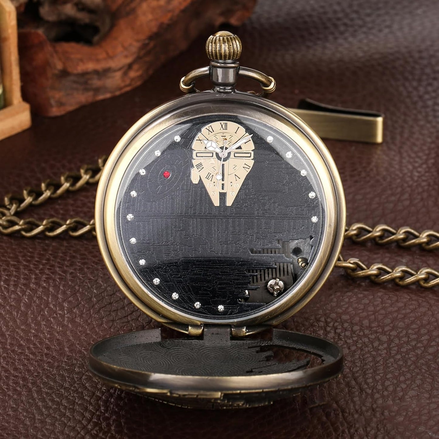 HOTMens Pocket Watch Birthday Gifts from Unique Gift Ideas for Christmas Fathers Day Pocket Watch