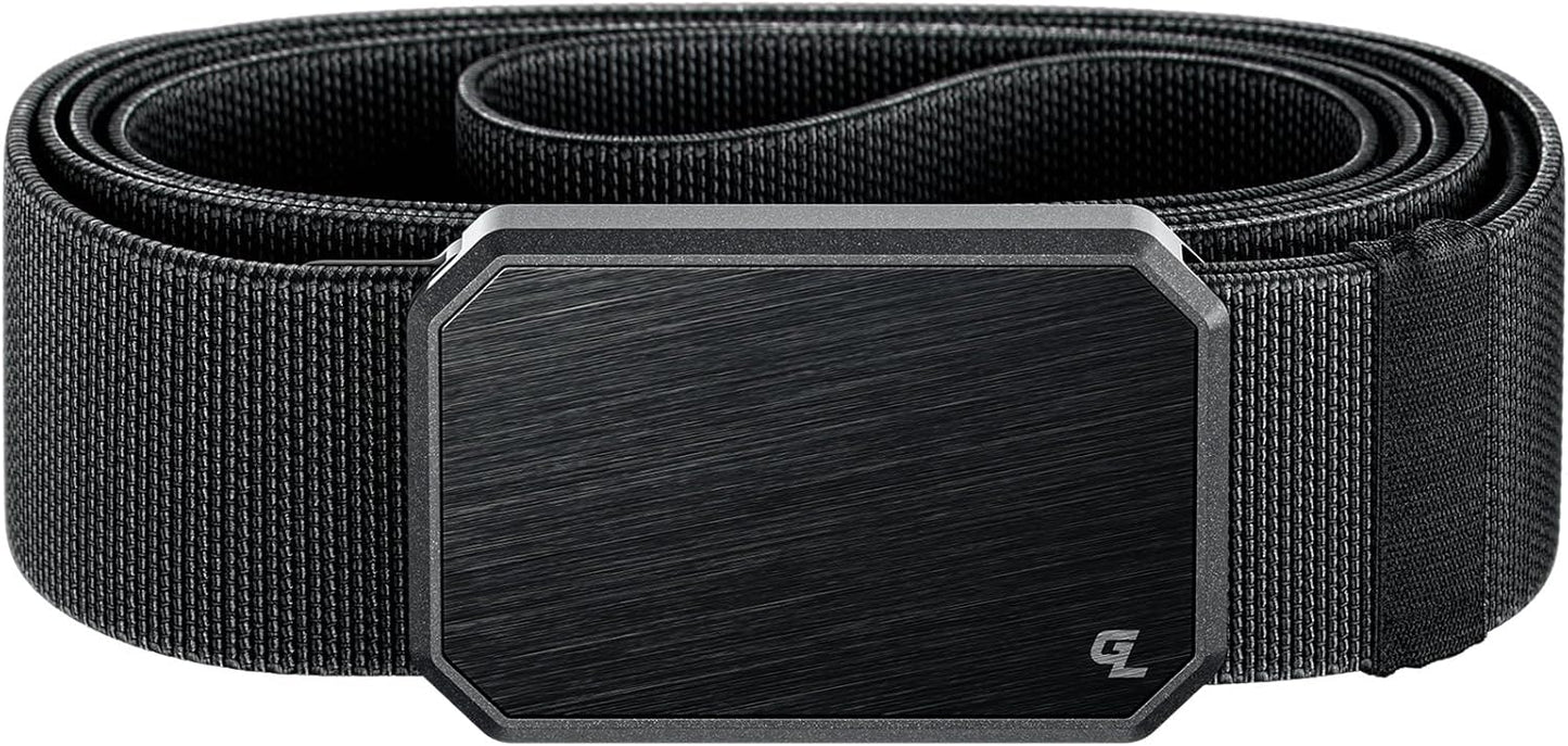 HOTGroove Life Groove Belt OG - Men's Work Belt - Stretch Nylon, Magnetic Buckle, Adjustable, Comfortable, Tactical, EDC