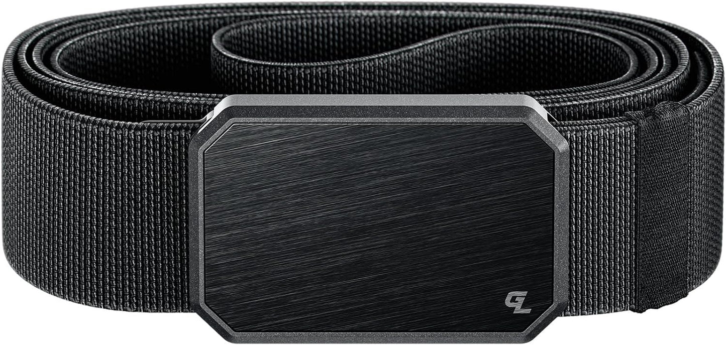 HOTGroove Life Groove Belt OG - Men's Work Belt - Stretch Nylon, Magnetic Buckle, Adjustable, Comfortable, Tactical, EDC