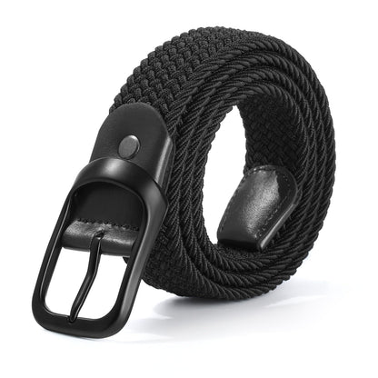 HOTAWAYTR Women Braided Elastic Belt - Women Stretch Woven Fabric Belt for Jeans