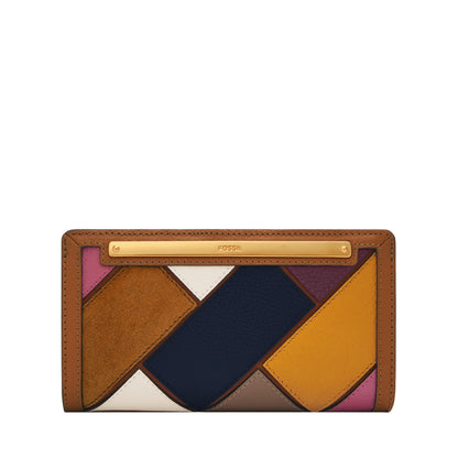 HOTFossil Women's Liza Leather Slim Bifold Wallet for Women