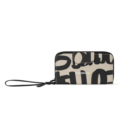 HOTSherpani Tulum, Nylon Zip Around Wallet, Wristlet, Purse with Card Holder Organizer for Women | Lightweight Wallet with Clear ID Window, Small Pouch, Card Cash Holder Organizer, RFID Protection, Clutch for Travel Gift