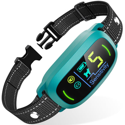 HOTFAFAFROG Dog Bark Collar, Rechargeable Smart Collar, Anti Barking Training Collar with 5 Adjustable Sensitivity Beep Vibration, Bark Collar for Large Medium Small Dogs (Black)