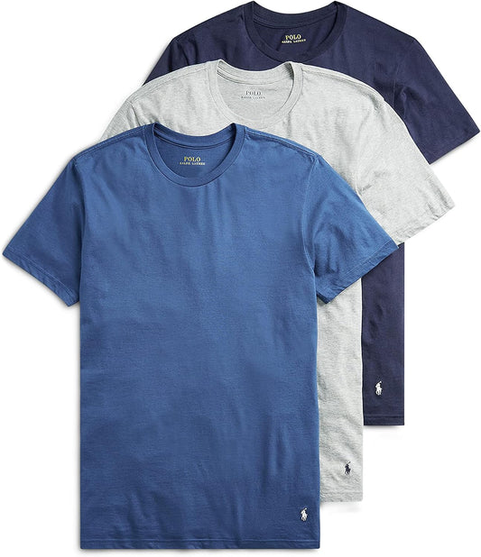 HOTPolo Ralph Lauren Underwear Men's Slim Fit Cotton Crew Tee 3 Pack