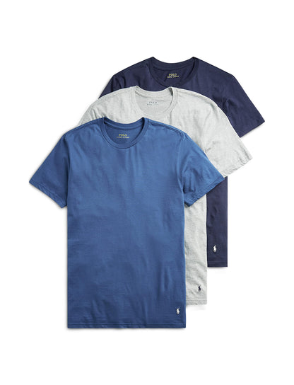 HOTPolo Ralph Lauren Underwear Men's Slim Fit Cotton Crew Tee 3 Pack