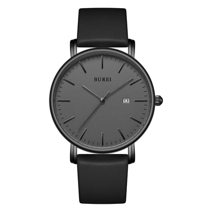 HOTBUREI Men Wrist Watches Fashion Minimalist Thin Analog Quartz Waterproof Watches for Men, Refined Gifts for Men, Boyfriend, Husband, Dad