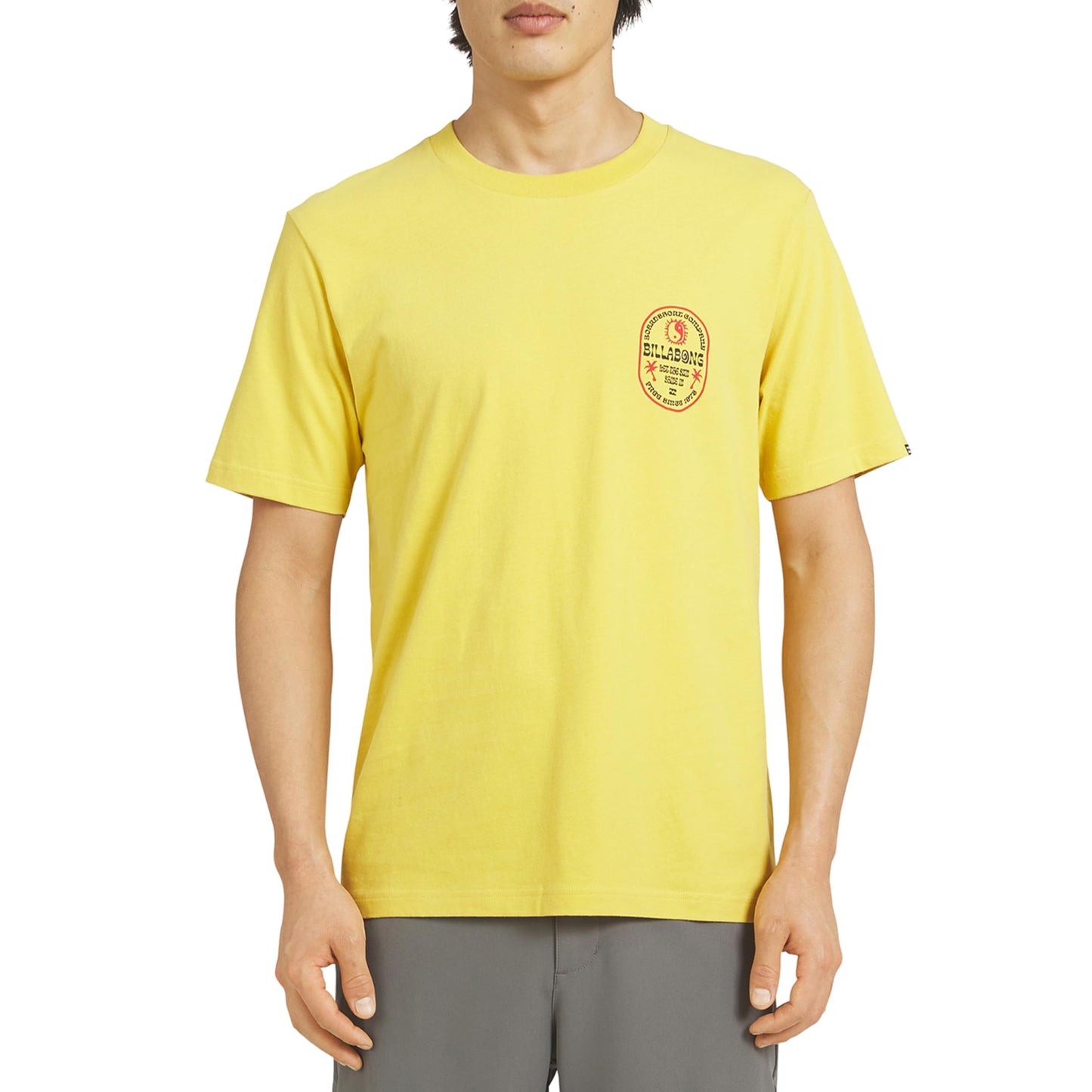 HOTBillabong Men's Regular Fit Premium Soft Cotton Tee Short Sleeve T-Shirt