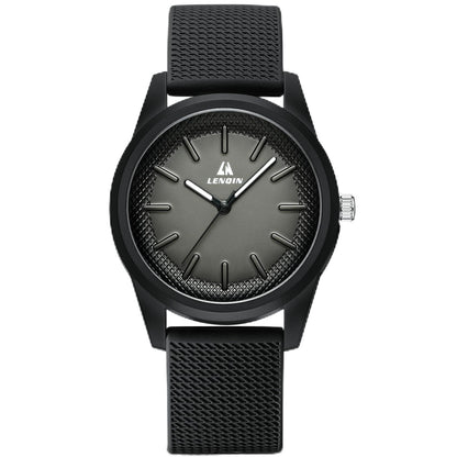 HOTLN LENQIN Mens Watches Waterproof Stainless Steel Watch for Men Analog Quartz Fashion Business Designer Wristwatch