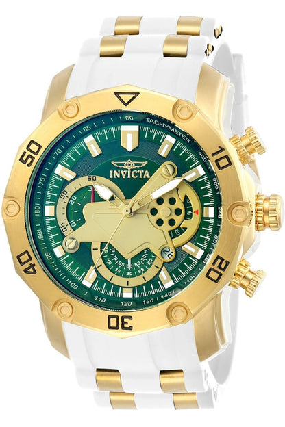 HOTInvicta Men Pro Diver Scuba Quartz Watch, White, 23422