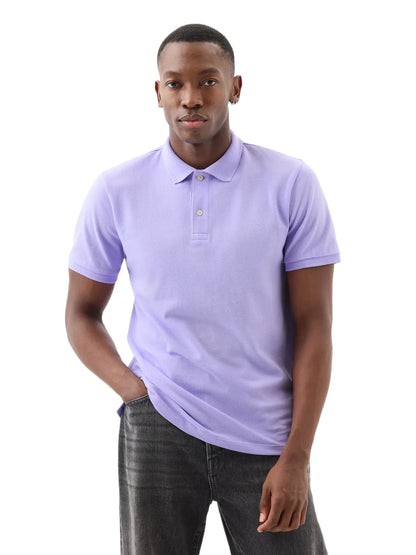 HOTGap Men's Stretch Pique Polo Shirt