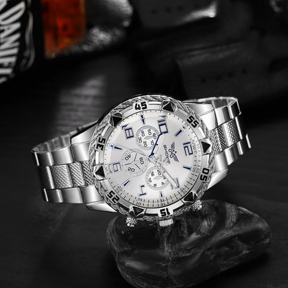 HOT4 pcs Classics Business Watches for Men Big Face Men’s Watch Wholesales Analog Quartz Wristwatch