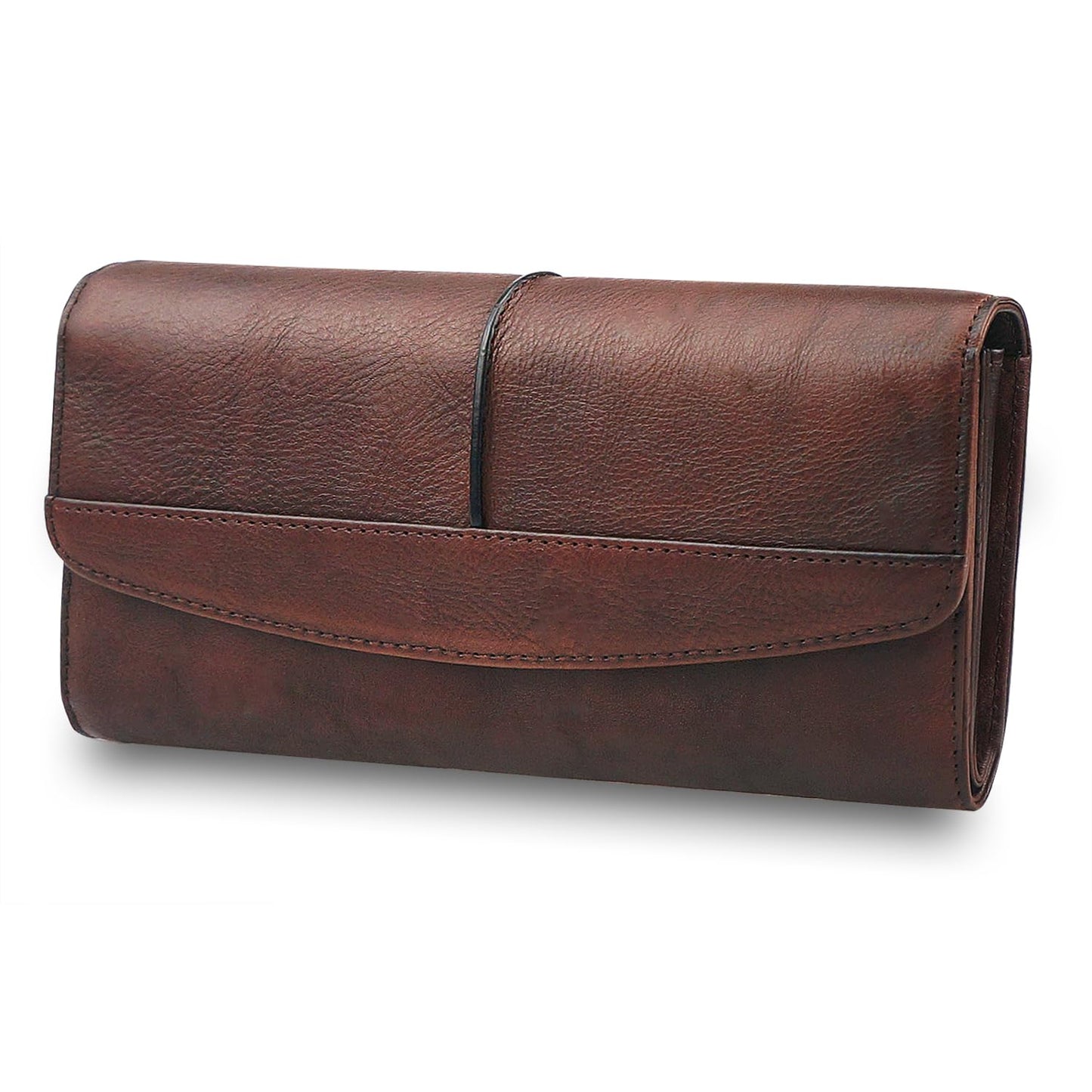 HOTWallets for Women Large Capacity Leather Clutch Wallet Card Organizer Women's Purse