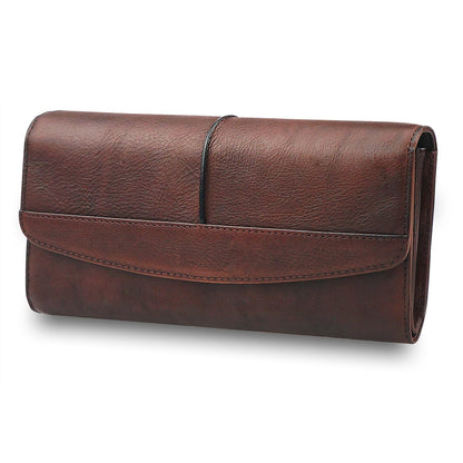 HOTWallets for Women Large Capacity Leather Clutch Wallet Card Organizer Women's Purse