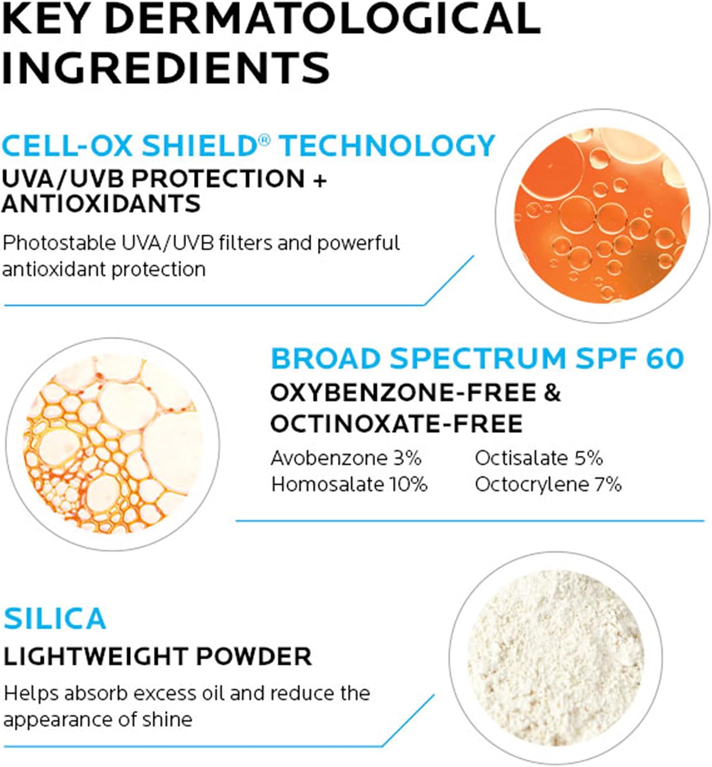 HOTAnthelios Light Fluid Facial Sunscreen SPF 60, Lightweight Sunscreen for Face, Fluid Texture, Broad Spectrum SPF