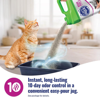 HOTCat's Pride Premium Lightweight Clumping Litter: Pure & Fresh - Up to 10 Days of Powerful Odor Control - Multi-Cat, Scented, 10 Pounds