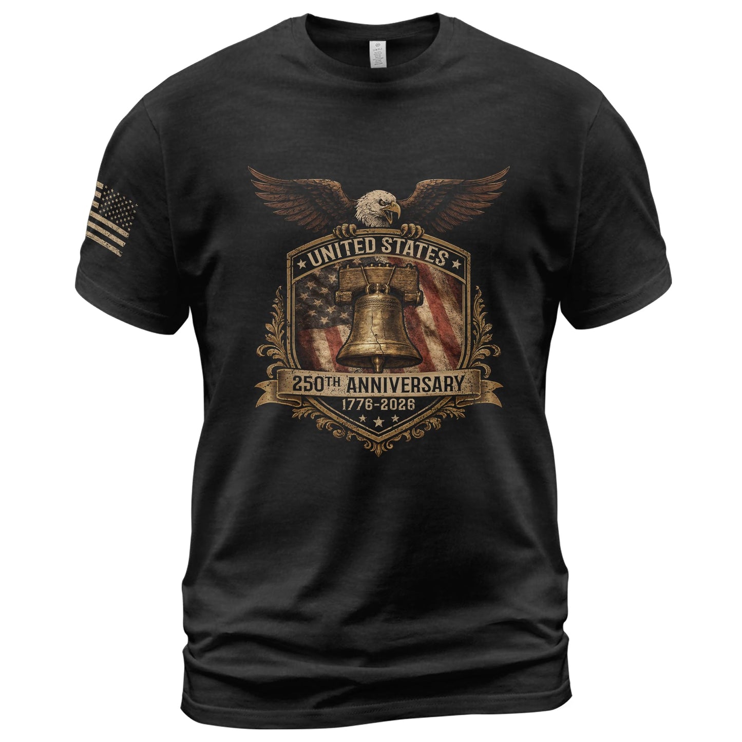 HOT250 Year American Anniversary Shirt, Patriotic Shirts for Men | Comfortable, stylish apparel featuring a commemorative American theme for patriotic occasions and everyday wear