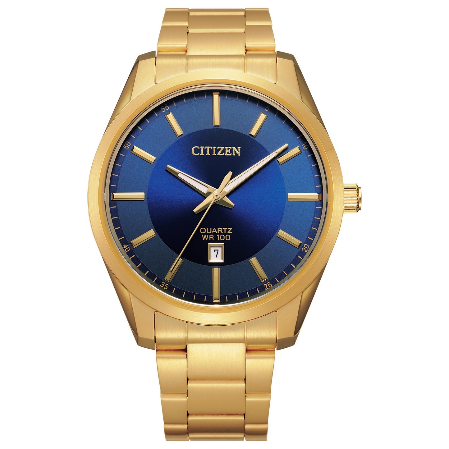 HOTCitizen Quartz Mens Watch, Stainless Steel, Classic