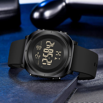 HOTCOSSINIGE Mens Digital Waterproof Running Wrist Watches for Men Military Sports Tactical Dive Cheap Men's Wrist Watches Digital Black and Gold