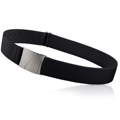 HOTONE-BELT No Show Invisible Elastic Belts for Women & Men 1.30" inch adjustable Non Slip Zero Bulk. Designed in USA.