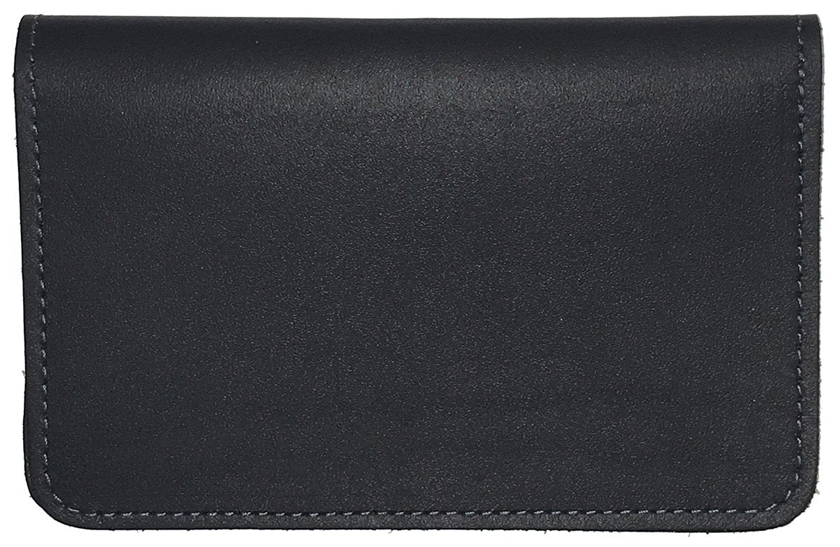 HOTRustic Hickory Leather Top Stub Checkbook Cover