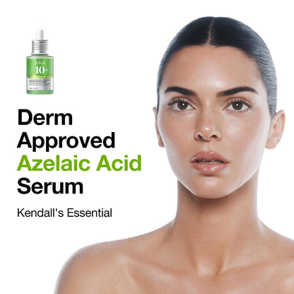 HOTAnua Azelaic Acid 10 Hyaluron Redness Soothing Serum, Facial Serum for Blemish-Prone & Oily-Prone Skin, Lightweight & Hydrating Blemish Care, Hyaluronic Acid, Korean Skincare, 1.01 fl oz.