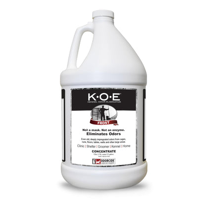 HOTOdorcide K.O.E Kennel Odor Eliminator Concentrate, Fresh Scent, 16 oz - Non-Enzymatic Formula for Cages, Runs, Home and Kennel Use
