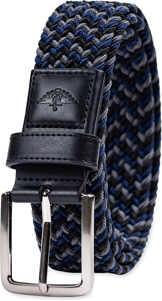 HOTDockers Men's 1 3/8 in. Stretch Fabric Braided Belt