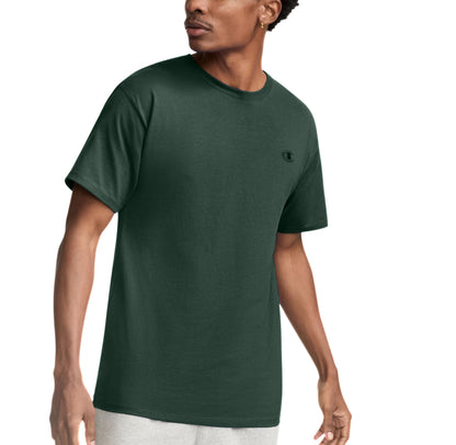 HOTChampion Men's Classic Short Sleeve T-Shirt, Standard Fit, Midweight 100% Cotton, Available in Regular and Big & Tall
