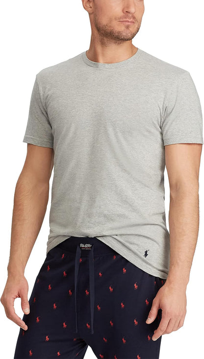 HOTPolo Ralph Lauren Underwear Men's Slim Fit Cotton Crew Tee 3 Pack