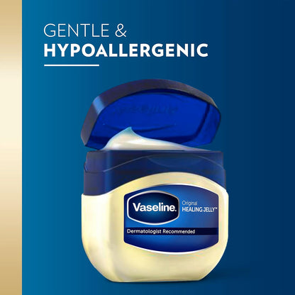 HOTVaseline Petroleum Jelly Original 3 Count Provides Dry Skin Relief And Protects Minor Cuts Dermatologist Recommended And Locks In Moisture 13oz