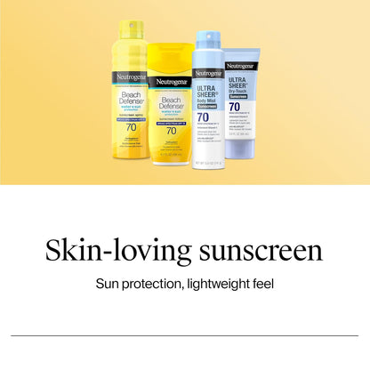 HOTNeutrogena, Ultra Sheer Face Sunscreen with Vitamin E and SPF 60, Sunscreen for Face with Broad Spectrum Uva/Uvb Protection, Fragrance-Free, Oxybenzone-Free, Water-Resistant (80 minutes), 50.3 mL