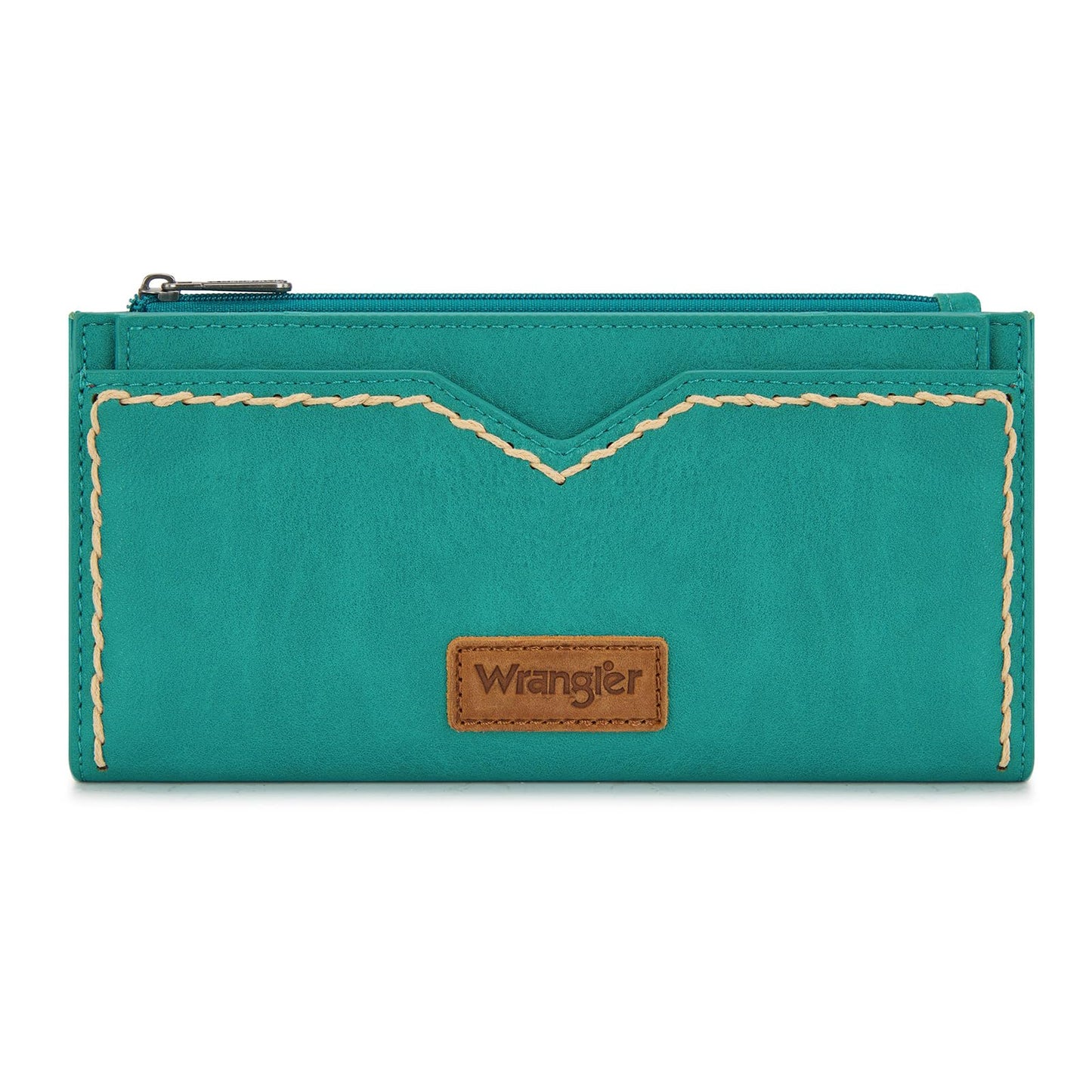 HOTMontana West Wrangler Women's Wallets Bifold RFID Blocking Wallets for Women Clutch Crdeit Card Holder with Zipper Coin Pockets