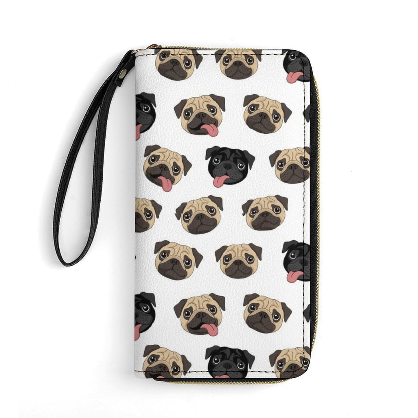 HOTWomen's Wallet Ladies Wristlet, Large Capacity, Zipper Pocket, Perfect for ID Cards, Chicken Cute