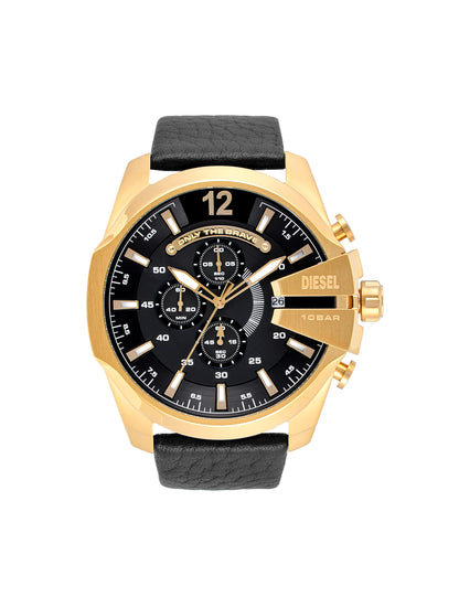 HOTDiesel Mega Chief Watch for Men, Chronograph Men's Watch