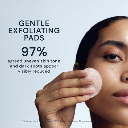 HOTELEMIS Dynamic Resurfacing Facial Pads, Gentle Textured Treatment Facial Exfoliating Pads