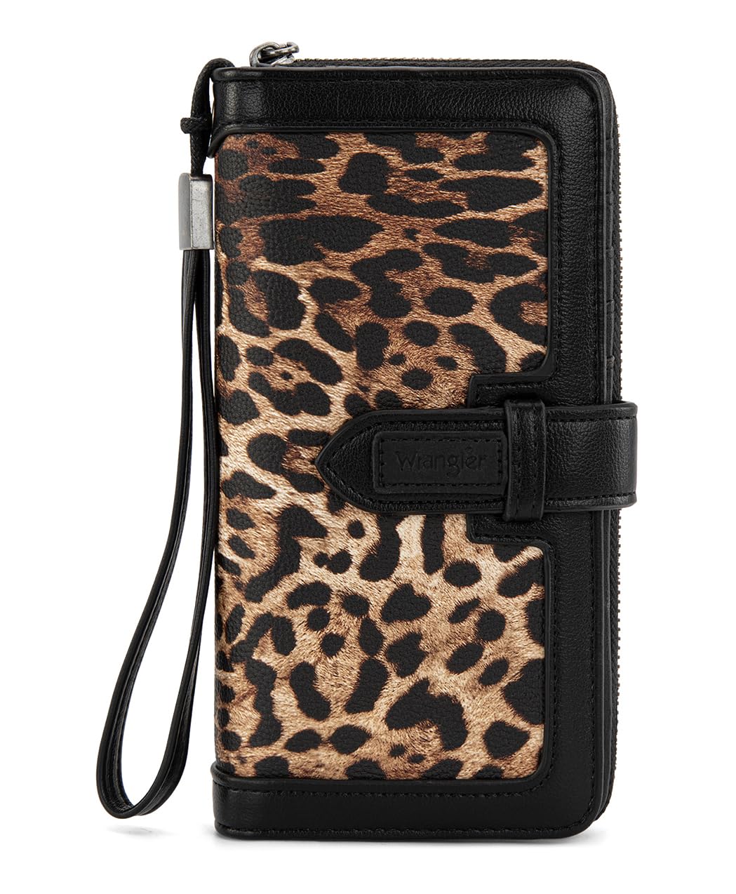 HOTX Wrangler Women's Wallets Bifold Wristlet Wallets for Women Large Capacity Credit Card Wallet with ID Window