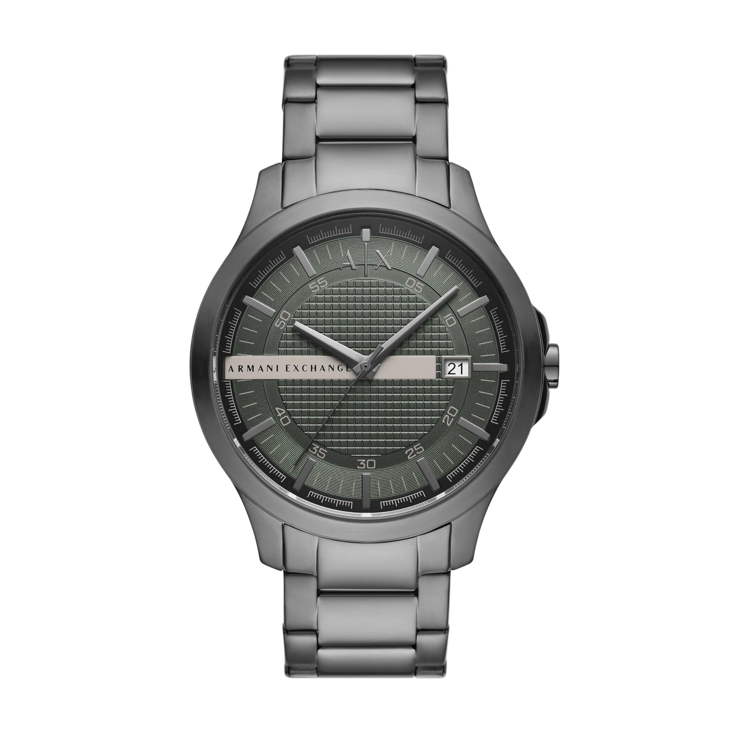 HOTA|X Armani Exchange Men's Watch, Three-Hand Stainless Steel Watch for Men