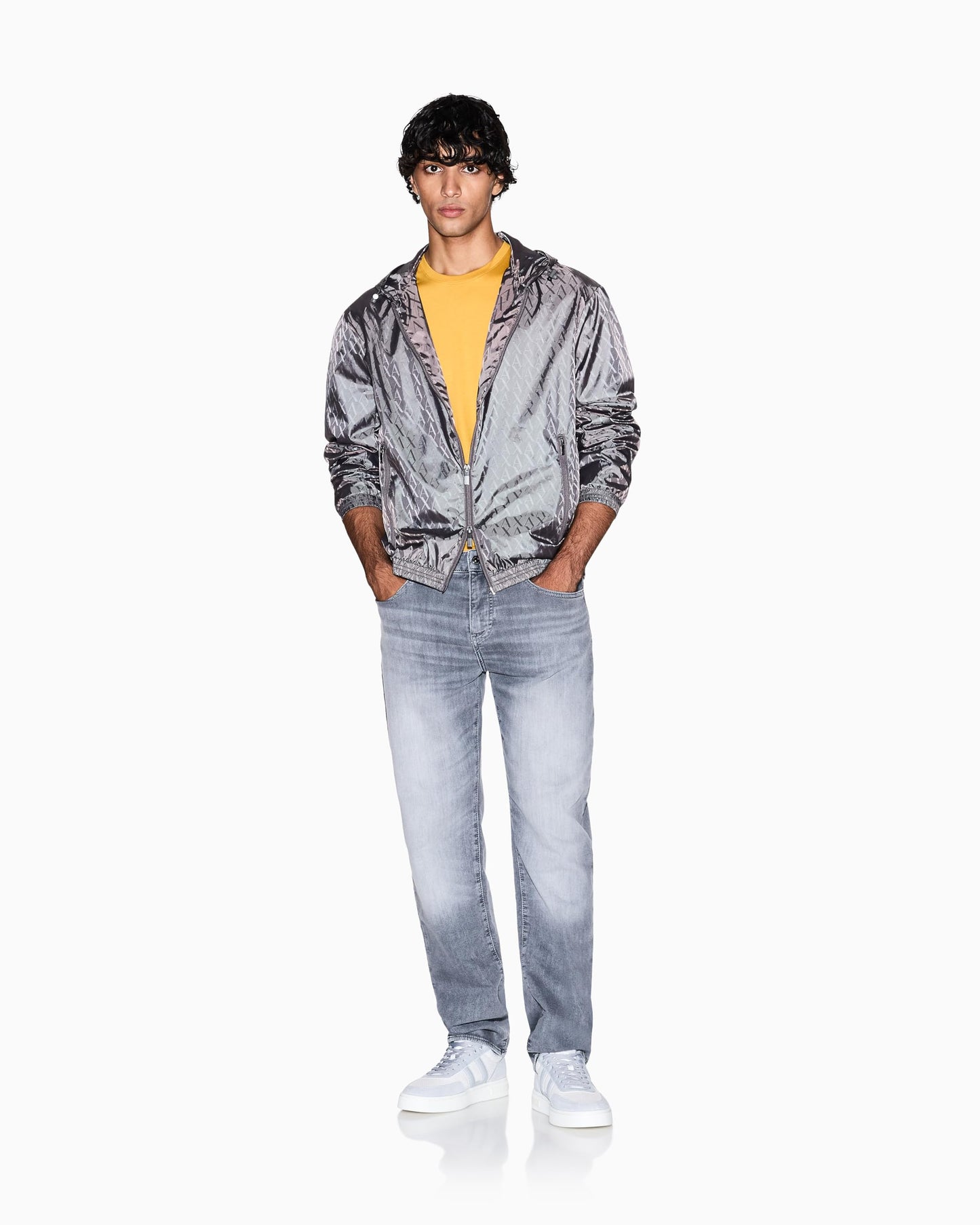 HOTAX Armani Exchange Men's Crew Neck Logo Tee