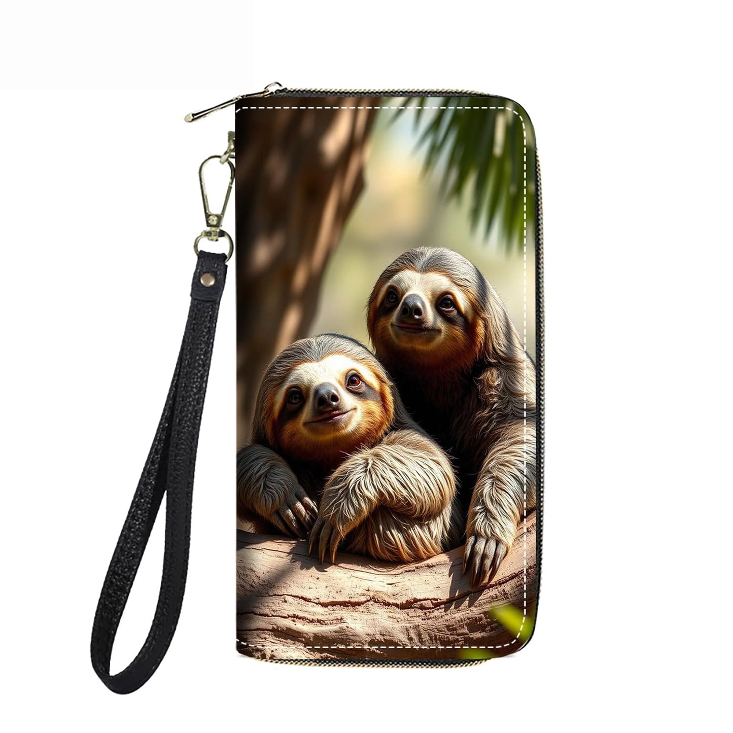 HOTWomen's Large Capacity Wallet PU Leather Double Zipper Clutch Purse Multifunctional Wallet with Removable Wristlet Strap for Smart Phone/Coin/Card/Cash, Floral Quotes Bible Verse Philippians 4-13