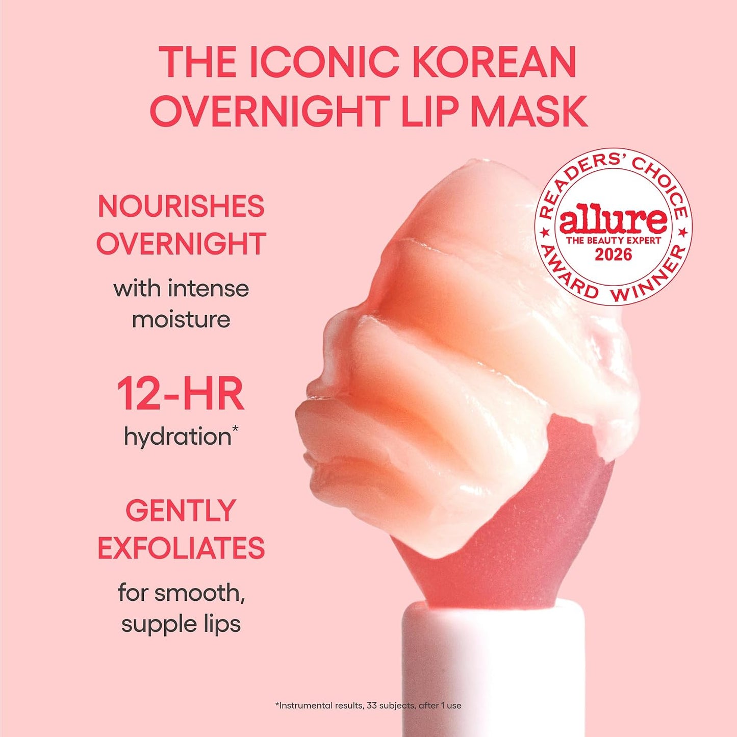 HOTLANEIGE Lip Sleeping Mask: Korean Overnight Treatment For Dry Lips | Hydrating & Nourishing Overnight Lip Treatment Mask with Vitamin C, Shea & Murumuru Seed Butter | Now Build Your Own Bespoke Swirl