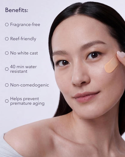 HOTALASTIN Skincare HydraTint Pro Mineral Tinted Sunscreen SPF 36 (3.2 oz) | 2-in-1 Daily Sunblock Moisturizer for Ultimate Protection and an Even Glow on Face & Neck, Fragrance-Free, Water Resistant