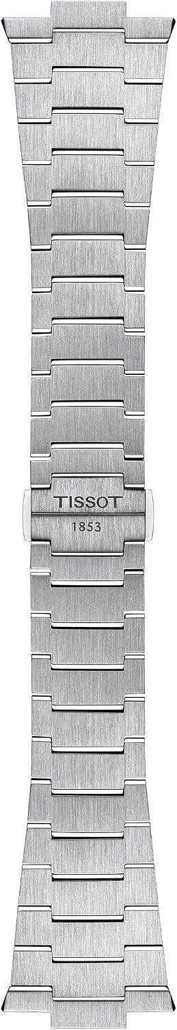 HOTTissot PRX Powermatic 80 316L Stainless Steel case, Swiss Automatic Watch for Men & Women, Ice Blue Dial, Stainless Steel, (T1374071135100)